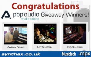 Pop Audio MT & MPX Winners - Feature Image - Synthax Audio UK