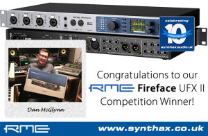 RME Fireface UFX II - Dan McGlynn - Competition Winner - 03