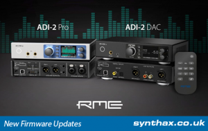 RME ADI-2 Pro & DAC - Firmware Update - Synthax Audio UK