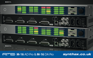 RME - M-32 Pro AVB Converters - News Image - Synthax Audio UK