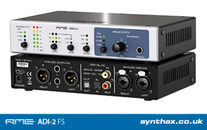 RME launches ADI-2 FS ADDA converter at IBC 2018 - Synthax Audio UK
