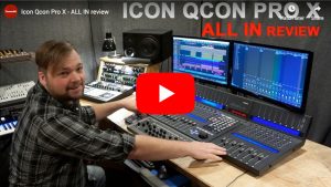 Icon QCon Pro X DAW Controller Review By Consordini Musical instruments
