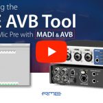 RME AVB Tool - Overview Video - Synthax Audio UK