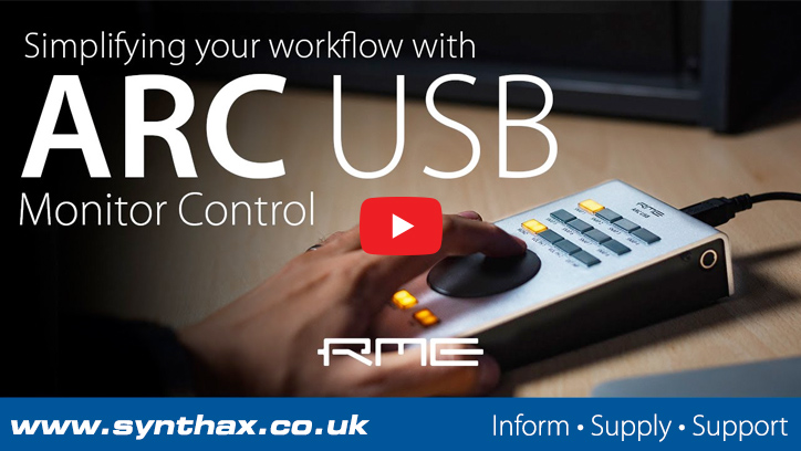 RME ARC USB Tutorial – Pt 1 – Simplifying Workflows: Monitor Controller